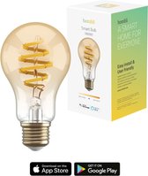 Hombli Smart Ampoule à filament E27 A60 - Lumière blanche chaude