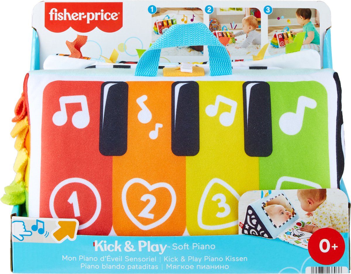 Fisher-Price - Trappel en speel zachte piano - Muziekspeelgoed - Fisher-Price