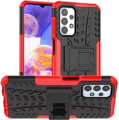 Coverup Rugged Kickstand Back Cover - Coque Samsung Galaxy A23 - Rouge
