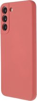 Coverup Colour TPU Back Cover - geschikt voor de Samsung Galaxy S21 FE Hoesje - Indian Red