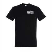 Motiverend T-shirt voor Personal Trainers - Duurzaam 100% Katoenen Shirt - Maat L