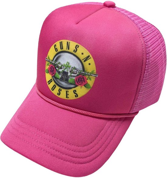 Casquette Guns N' Roses Trucker Classic Logo Rose