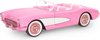 Barbie The Movie auto - Barbie Film auto - Roze Corvette Convertible