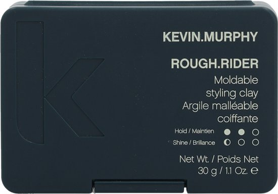 Kevin Murphy Rough.Rider, 30g. Donkerblauwe pot met K-logo. Bevat "Moldable styling clay".