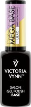 Nieuw! Victoria Vynn – Mega Base Lilac 8 ml - rubberbase Paars - gellak - gelpolish - gel - lak - polish - gelnagels - nagels - manicure - nagelverzorging - nagelstyliste - uv / led - nagelstylist - callance