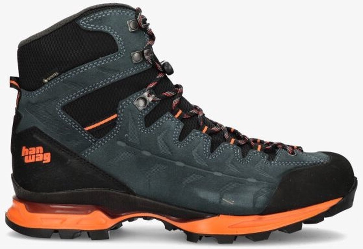 Hanwag Makra Trek GTX Wandelschoenen Heren Steel 43 Oranje