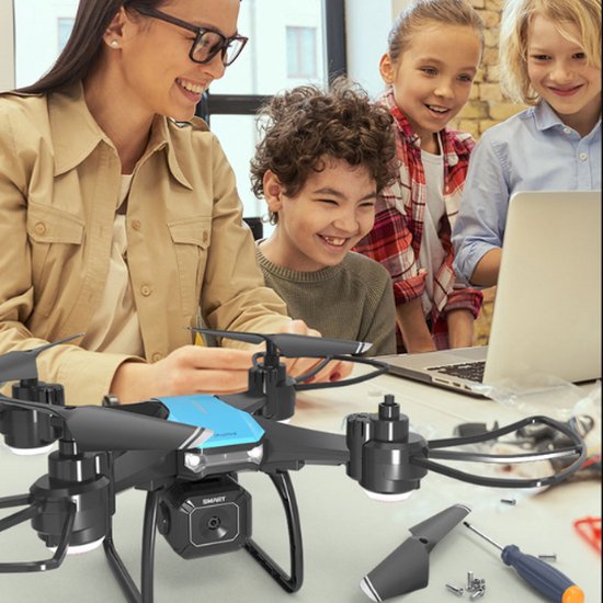 CB-Goods DIY Drone met HD Camera - Drone met Camera voor Buiten/Binnen - Educatief en Leerzaam - Drone voor Kinderen/Volwassenen - Tiktok - Doe-Het-Zelf - Zomerspeelgoed - Verjaardagscadeau