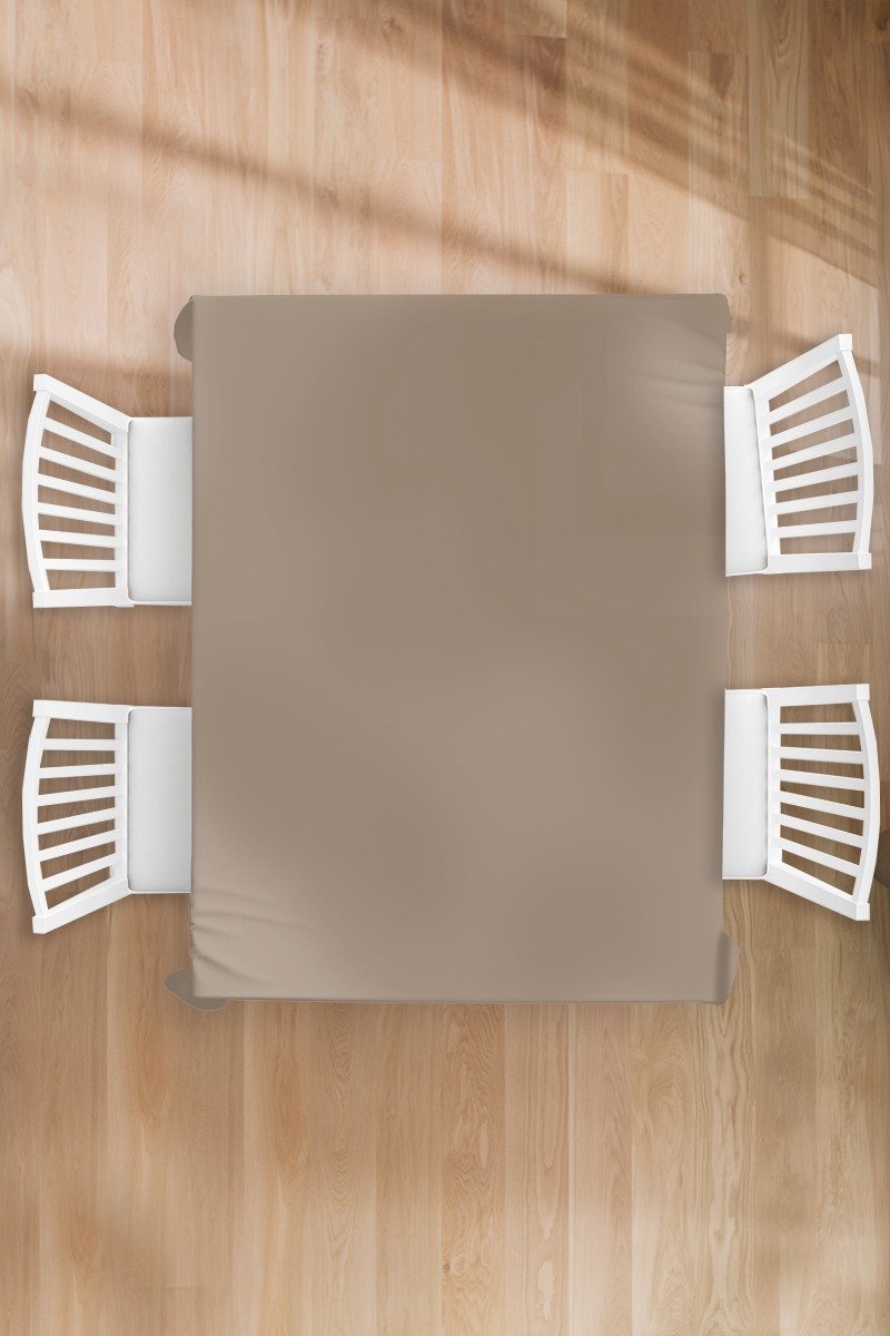 Tafelkleed - Tafellaken - 130x170 cm - Bakery brown - Interieur - Aardetinten - Binnen en Buiten