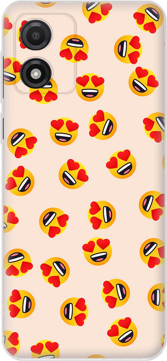 Ontwerp jouw Eigen Motorola Moto E13 TPU Back Cover Hoesje