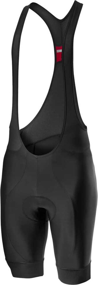 Castelli Entrata Bib Shorts  Fietsbroek - Maat M  - Mannen - zwart