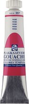 Plakkaatverf - 357 Roze - Gouache extra fine - Talens - 20 ml
