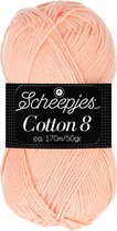 Scheepjes Cotton 8 50g - 715 Roze