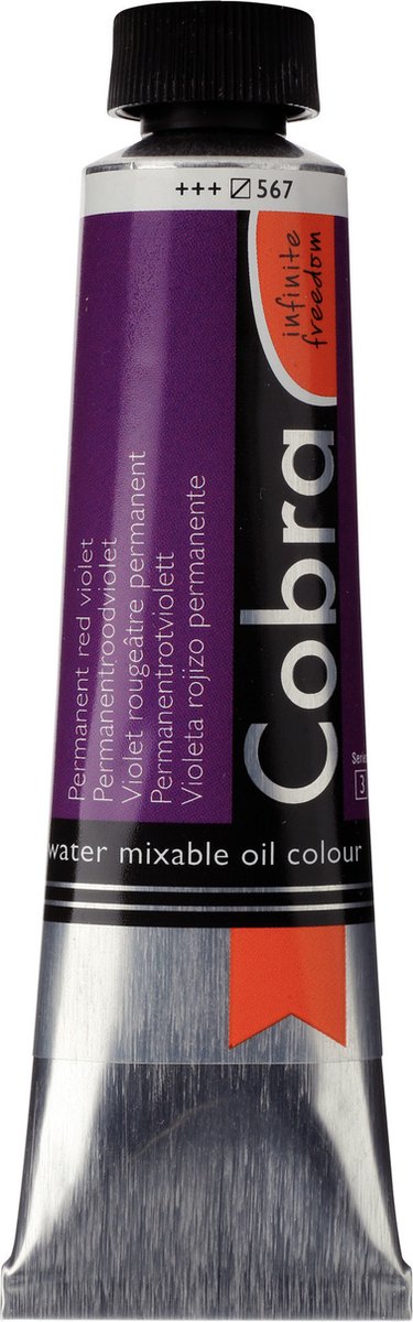 Olieverf - #567 Permanentroodviolet - Cobra Artitst - 40ml