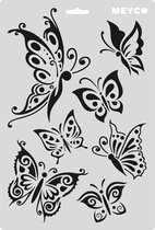 Sjabloon Vlinders A4