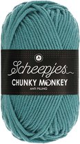 Scheepjes Chunky Monkey 100g - 1722 Carolina Blue - Blauw