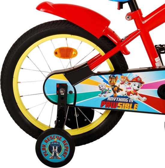 Pik&Roll - Vélo pour enfant La Pat'Patrouille - 16 - Rouge - Cdiscount  Sport