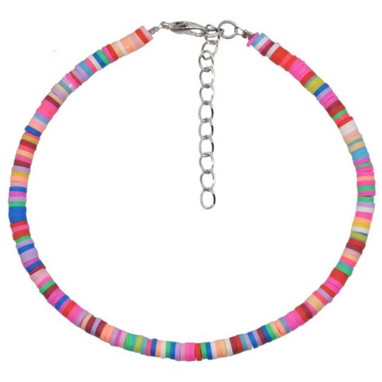 Bracelet de Cheville Cheerful avec Perles de 4mm - Multicolore