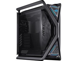 ASUS ROG Hyperion GR701 - PC-behuizing - Tower - EATX - ATX - Micro-ATX - Mini-ITX - Tempered Glass - Zwart