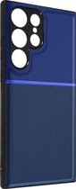 Hoesje geschikt voor Samsung Galaxy S23 Ultra Bi-materiaal Forcell Blauw