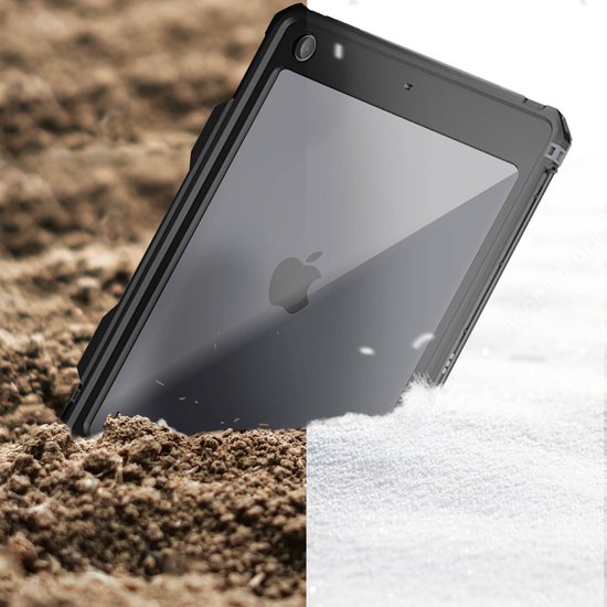 Étui étanche IP68 pour iPad 9 2021/8 2020/7 2019 série Shellbox Transparent