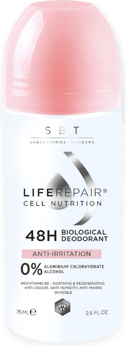 SBT Anti-Irritatie Deodorant | Kalmeert, Herstelt & Verzacht | Betrouwbare bescherming | 75ml