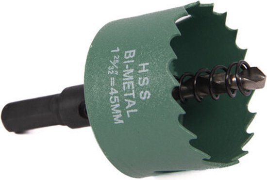 Black Beauty Perfect Drain Bell Drill 45mm - Pour percer des trous dans un drain 65/100 - ACO Slimline - Easy Garden