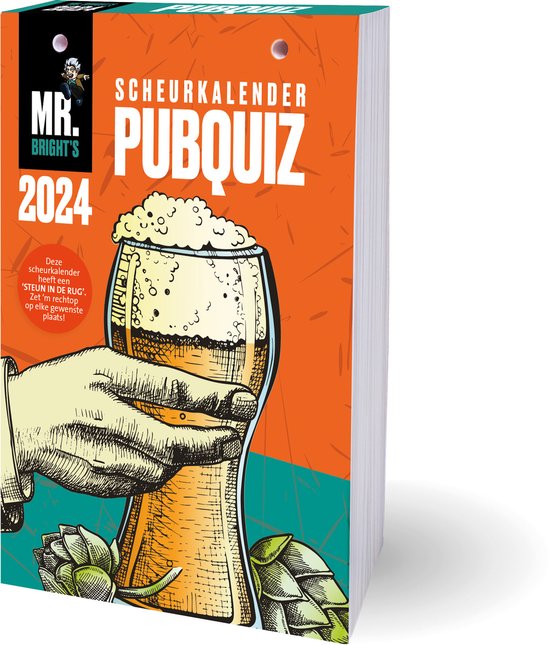 Mr. Bright's Pubquiz scheurkalender - 2024