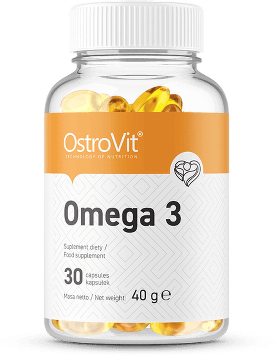 Goedkoopste Omega 3 - 1000mg - 30 Softgels OstroVit