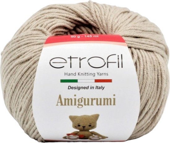 Etrofil Amigurumi Fils à coudre-Light Terracotta Crochet Cotton