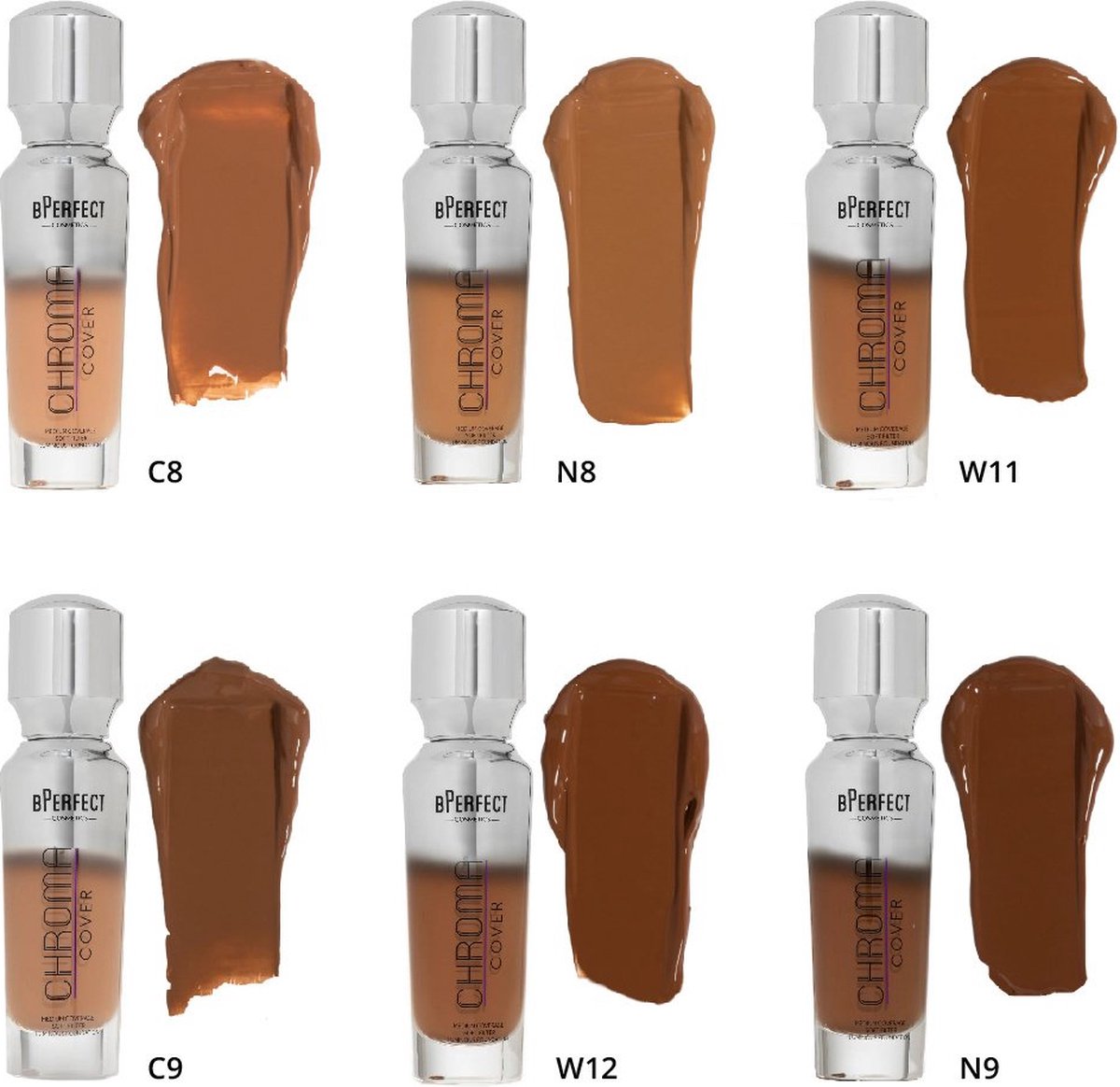 BPerfect Cosmetics - Chroma Cover Luminous Foundation - W11