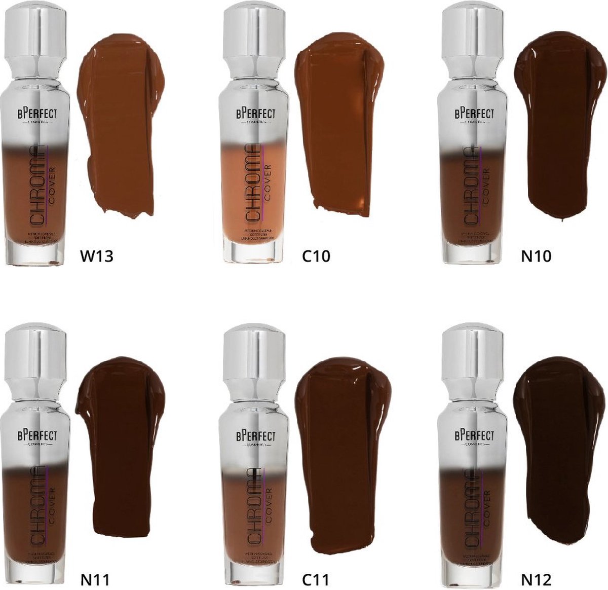 BPerfect Cosmetics - Chroma Cover Luminous Foundation - C10