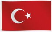 Vlag Turkije 90 x 150 cm