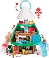 Klorofil De Winterboom Speelset - Poppenhuis - Interactief Kinderspeelgoed - Met figuur uit de "Polar Bear" familie van ijsberen - Vanaf 1.5 jaar - 11-Delig - Kunststof