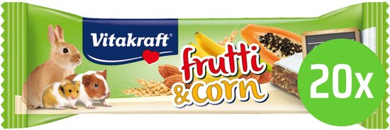 Vitakraft Frutti Vruchtenreep 30 gram - 20 verpakkingen