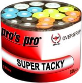 Pro's Pro Super Tacky 60 overgrips multicolor