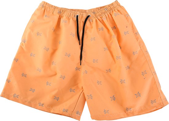 STEUR DESIGN - maillot de bain - orange - tortues