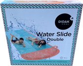 Didak Pool Waterglijbaan Dubbel - Waterglijmat - 488x130 cm
