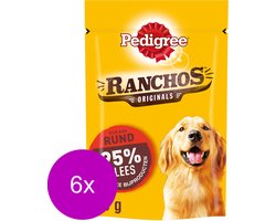 Pedigree Ranchos 70 g - Hondensnacks - 6 x Rund