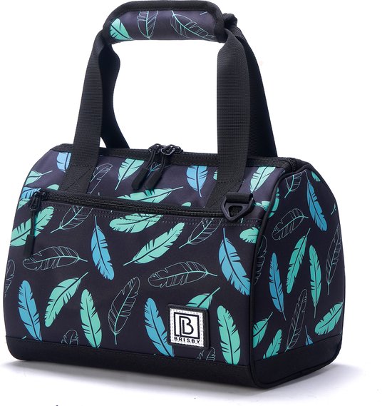 Brisby 4 Laags Geïsoleerde Koeltas - Lunchtas 10 Liter - Black Feathers van Brisby — afbeelding 5