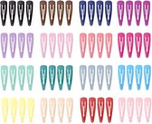 64 pièces - Pinces à cheveux Filles et femmes - Pinces à cheveux - 16 couleurs