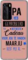 Telefoonhoesje Geschikt voor Huawei P40 Pro hoesje - Quotes - Opa jij hebt mij al - Spreuken - Opa - Siliconen Telefoonhoesje