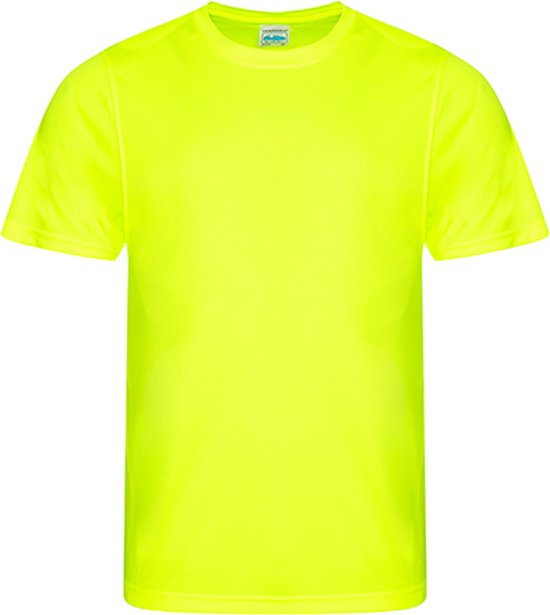 Herensportshirt 'Cool Smooth' Electric Yellow - S