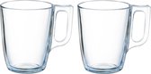 Arcoroc Verres à thé Ceylan - 12x - verre transparent - 6,5 x 8 cm - 250 ml