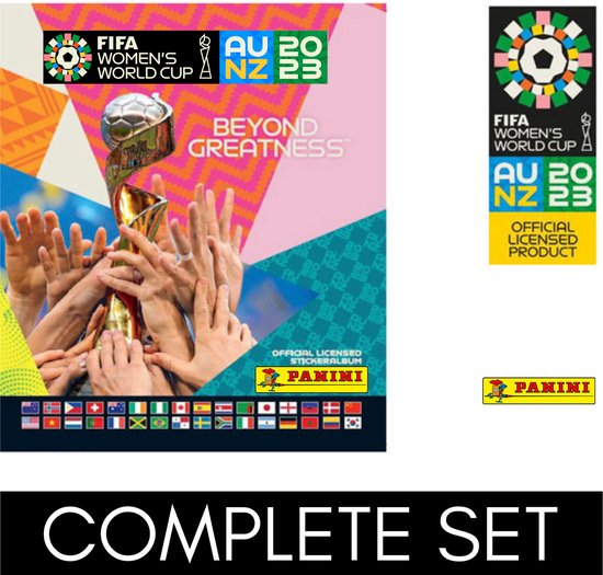 Afbeelding van het spel Panini Complete Set World Cup 2023 Women’s