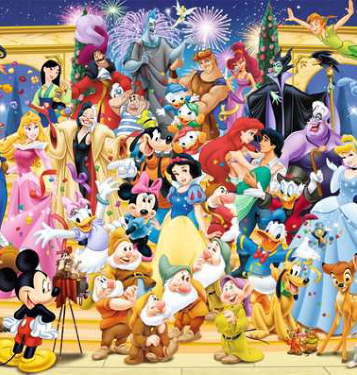 Ravensburger Panorama Puzzel Disney Groepsfoto - Legpuzzel - 1000 stukjes — afbeelding 8