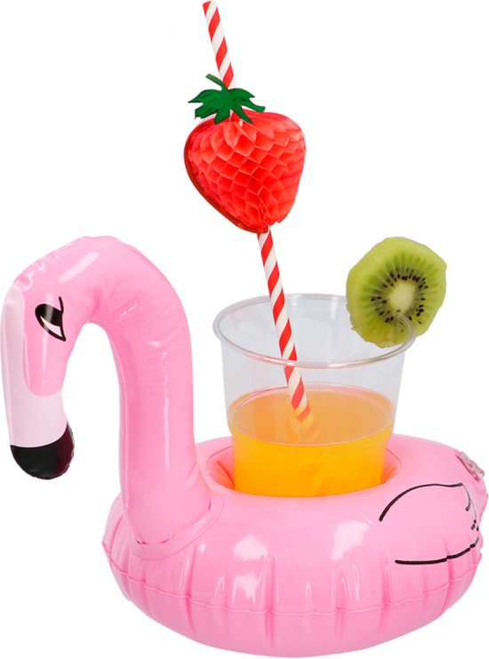 VGOODALL 10 Pièces Porte-Gobelets Gonflables Fête de la Piscine