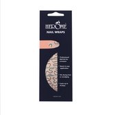 Herome Nail Wraps Nude Waves - Stickers pour ongles - Nail Art - Sans temps de séchage - 2x10 stickers