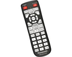 Afstandsbediening geschikt voor de PANASONIC PT-DX820BE beamer, vervangt N2QAYA000060