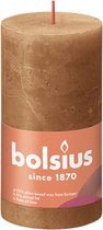 Bolsius Stompkaars Spice Brown Ø68 mm - Hoogte 13 cm - Kaneel - 60 Branduren
