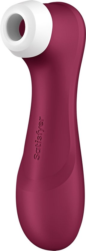 Foto: Satisfyer vibrator drukgolfvibrator pro 2 generation 3 connect app 16 5 cm liquid air technologie incl extra opzetstuk 2 apart regelbare motoren app gestuurd